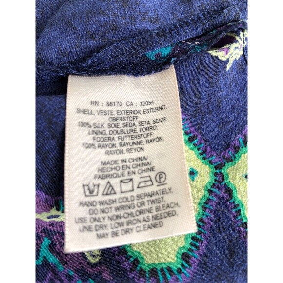 Anthropologie Maeve Medallion Silk Dress size Medium - Picture 8 of 10